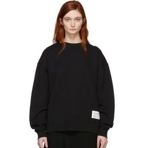 Acne Studios Black Fyona Sweatshirt